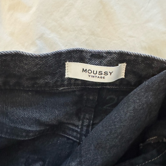Moussy Jeans Odessa Wide Leg Straight - Picture 11 of 12